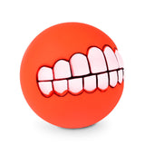 Pet Puppy Dog Funny Ball Teeth Silicon Toy Chew